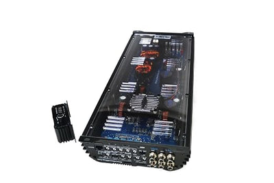 DOWN4SOUND JP95T Black | 1500W RMS - 5 Channel Amplifier