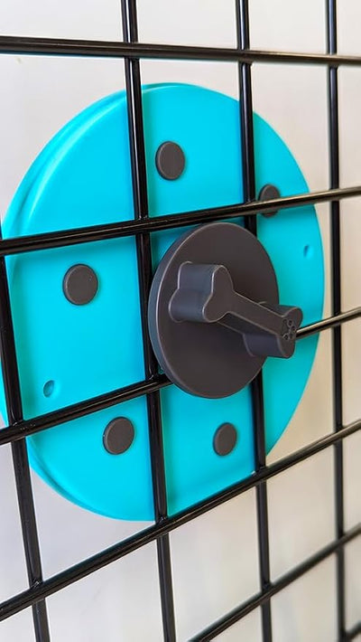 SPOT Soothers Multipurpose Dog Lick Mat - 6in Slow Feeder & Crate Enrichment Toy for Small & Medium Dogs and Puppies, Food-Grade Rubber, Dishwasher Safe, Anxiety & Boredom Relief