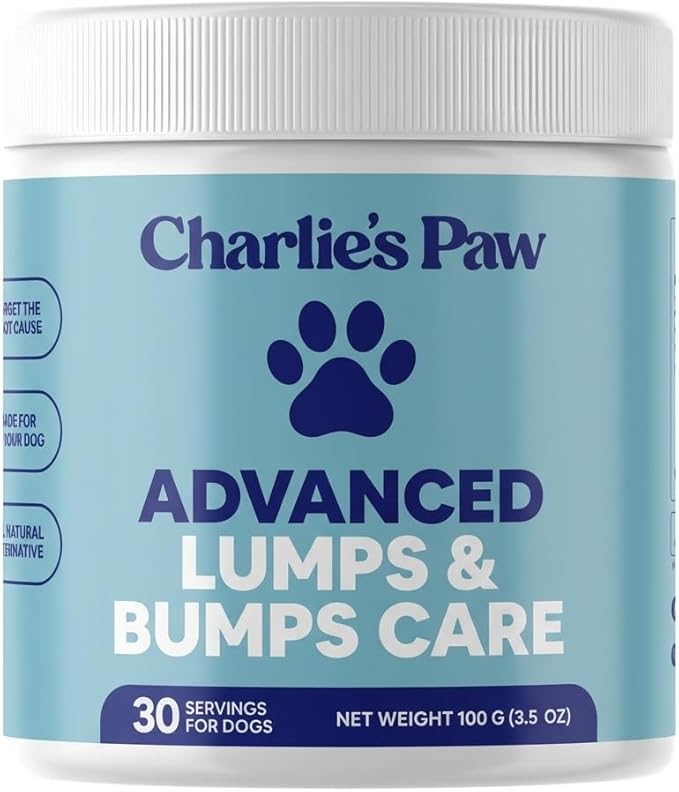 Charlies Paw Advanced Lumps & Bumps Care, Supplement for Dogs - 100 G (3.5 OZ)