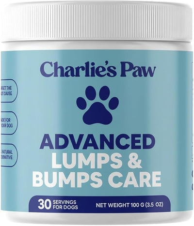 Charlies Paw Advanced Lumps & Bumps Care, Supplement for Dogs - 100 G (3.5 OZ)