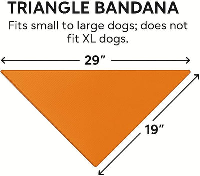W Brings Bandana for Dogs | This Stunning Gorgeous Design Dog Bandana Scarf is Perfect Styling Accessory for Dogs Large, Medium & Small. One Size Fits All. (Medium - Large, Toucan Watermelon)