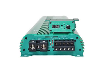 DOWN4SOUND JP95T Teal | 1500W RMS - 5 Channel Amplifier