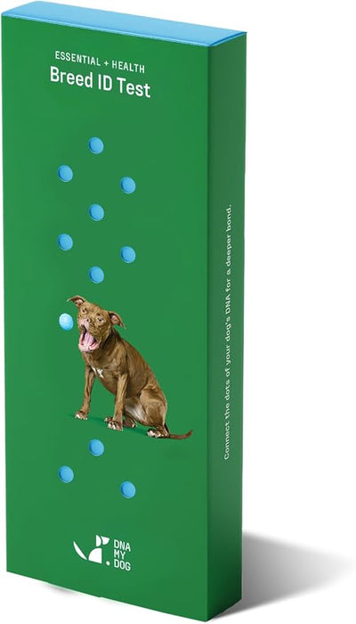 DNA MY DOG - Essential + Health Dog DNA Test Kit | 350+ Breeds Identified | 99%+ Accuracy | 105+ Health & Trait Results | Allergy Risk Score | Personality & Behavior Insights | Results in 2-3 Weeks