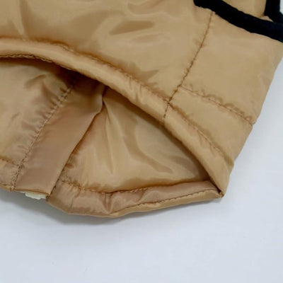Winter Waterproof Windproof Vest Coat for Small Medium Dogs - Warm Jacket for Cold Weather (Not Suitable for Big Dogs) X-Brown L