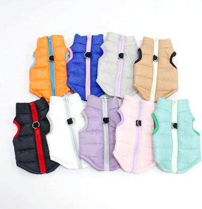 Winter Waterproof Windproof Vest Coat for Small Medium Dogs - Warm Jacket for Cold Weather (Not Suitable for Big Dogs) X-Brown XL