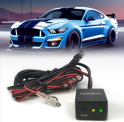Uniden RDA-HDWKT Radar Detector Smart Hardwire Kit with Mute/Mark Button, LED Alert and Power LED R8w, R8, R7, R4w, R4, R3, R1, DFR9, DFR9BLK, DFR8, DFR7 and DFR6
