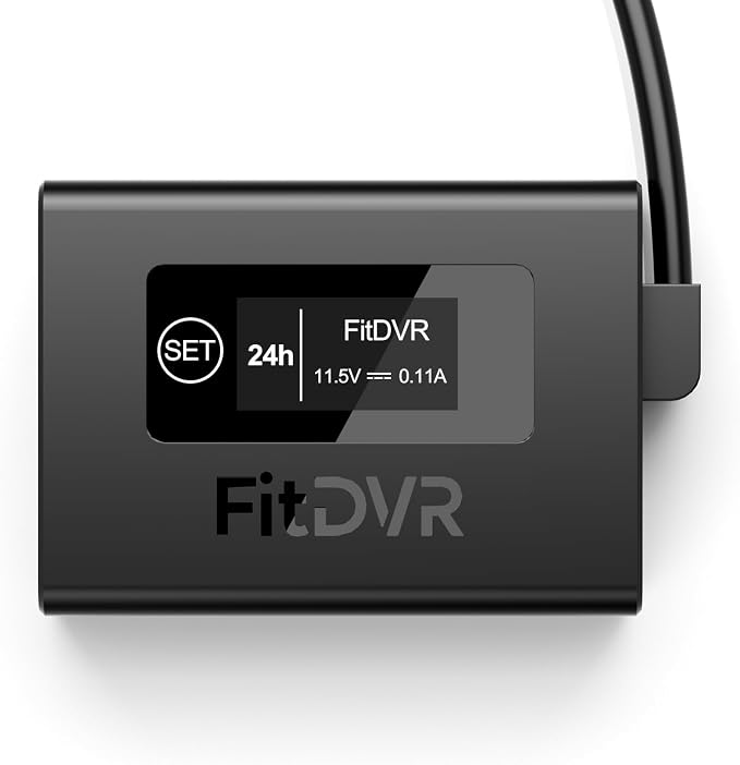 Parking Mode Dash Cam Power Adapter for Toyota & Lexus with Auto-Dimming Mirror – Plug & Play Mirror Tap Kit, 3 Power Options, 6 Output Cables – for Most Dash Cameras, D3-053