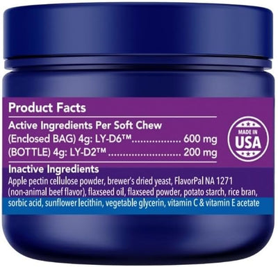 Soft Chew, Dog Supplement for Brain, Heart, Muscle Health, Small/Medium Dog | 31 Chews, Supports Longevity, Veterinarian-Formulated with NAD+ & Senolytic, Patent-Pending Formula, Small/Medium Breed
