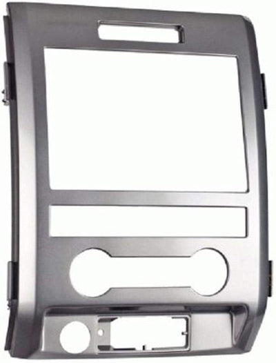 Metra 95-5820SS Double DIN Radio Installation Kit for Select 2011-Up Ford F-150 Truck & Metra 95-5819 Double DIN Installation Dash Kit for 2009 Ford F-150 (Black)