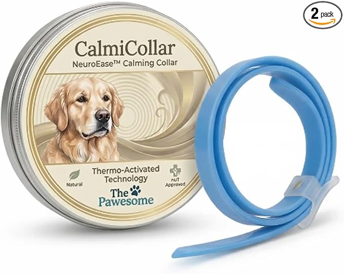 Calming Collars for Dogs, 30 Day Adjustable Fit, Daily All Day Wear Durable, for All Small Medium Large Dogs, Waterproof (3)