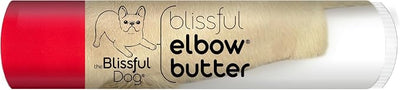 The Blissful Dog Elbow Butter for Dry, Cracked Calluses, Lick-Safe Dog Balm, Soothing Elbow Balm with Moisturizing Shea Butter, Almond, Olive, and Essential Oils, Pet Supplies, 0.15 oz. Stick