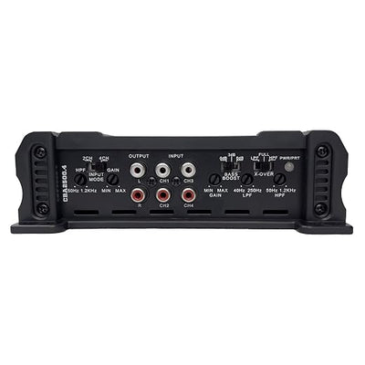 Orion Cobalt Series CBA2500.4 High Efficiency 4-Channel Class A/B Amplifier for Car Audio Stereo - 2500W Max, 400W RMS, 2/4 Ohm Stable, Adjustable Low/High Pass, Bass Boost, MOSFET Power Supply