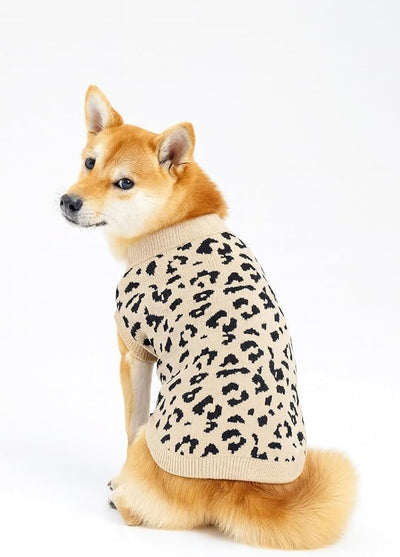 Everything Chic Luxury Dog Sweater – Soft Knit Designer Pet Outfit for Small Dogs & Puppies, XS–L, Stylish Warm Clothing for Yorkies, Chihuahuas, Dachshunds, Maltese, French Bulldog