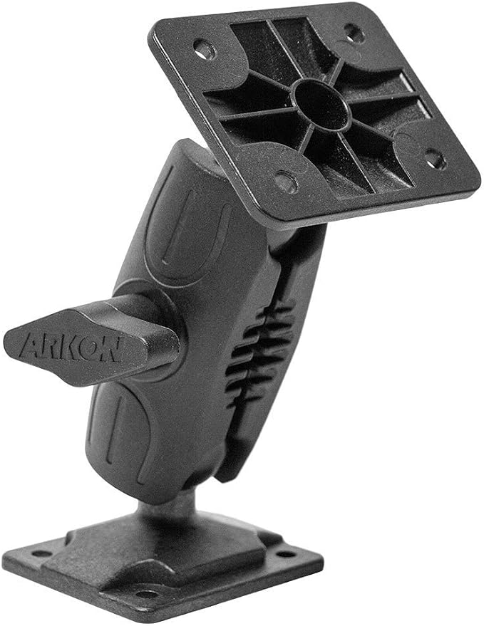 Arkon Heavy Duty 4 inch Car or Wall Mount for Camera GPS Satellite Radio and Video Camera Black Retail