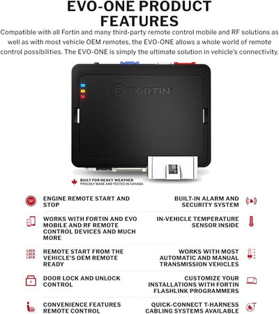 Fortin EVO-ONE EVO-ONE All-in-One Remote Start, Security & Data Interface