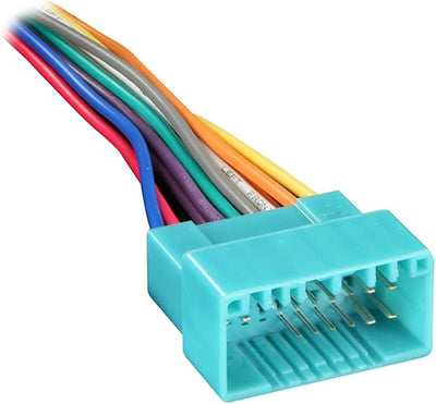 Metra 95-7861 Double DIN Installation Dash Kit for 2003-2008 Honda Pilot & Metra 70-1721 Wiring Harness for 1998-2013 Acura/Suzuki/Honda Vehicles