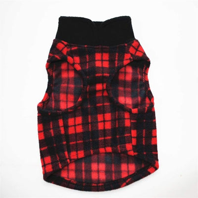 Dog Sweater, Soft Fleece Vest with Leash Ring Pullover Jacket Winter Pet Dog Clothes for Puppy Small Dog Cat Teddy Chihuahua Yorkshire for Christmas (Red, XL)