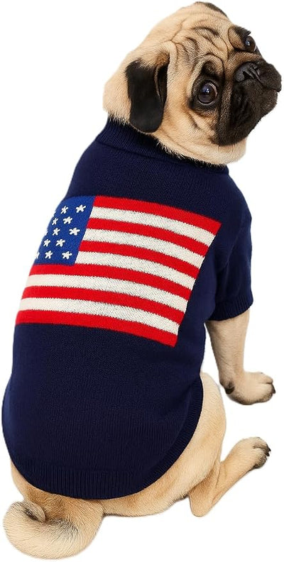 Everything Chic Luxury Dog Sweater – Soft Knit Designer Pet Outfit for Small Dogs & Puppies, XS–L, Stylish Warm Clothing for Yorkies, Chihuahuas, Dachshunds, Maltese, French Bulldog