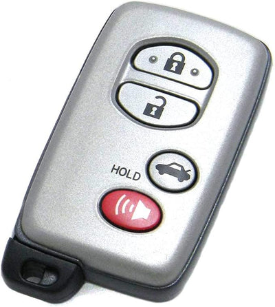 OEM Electronic 4-Button Smart Key Fob Remote Compatible with Toyota (FCC ID: HYQ14AAB, P/N: 89904-06040, 89904-06041, 89904-33181)