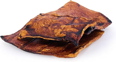 ValueBull USA Rawhide Chips, Natural Beef Flavor, 100 Count Bulk Pack - Natural & Safe, USA Beef Hide, Long Lasting, Chemical Free, No Artificial Flavors