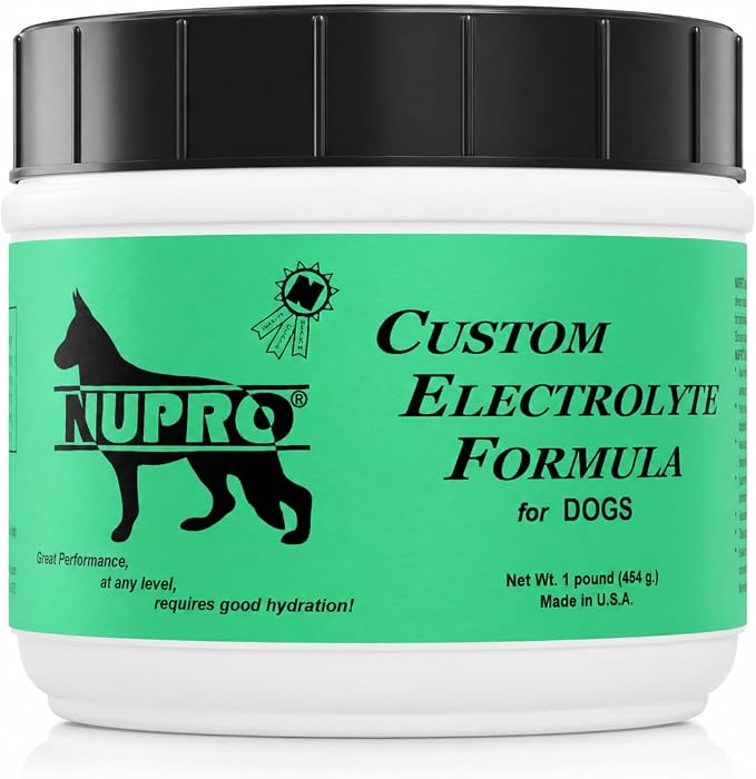 NUPRO® Custom Electrolytes for Dogs | For active and working dogs, Supports hydration and fluid balance, Ideal before and after strenuous activity.