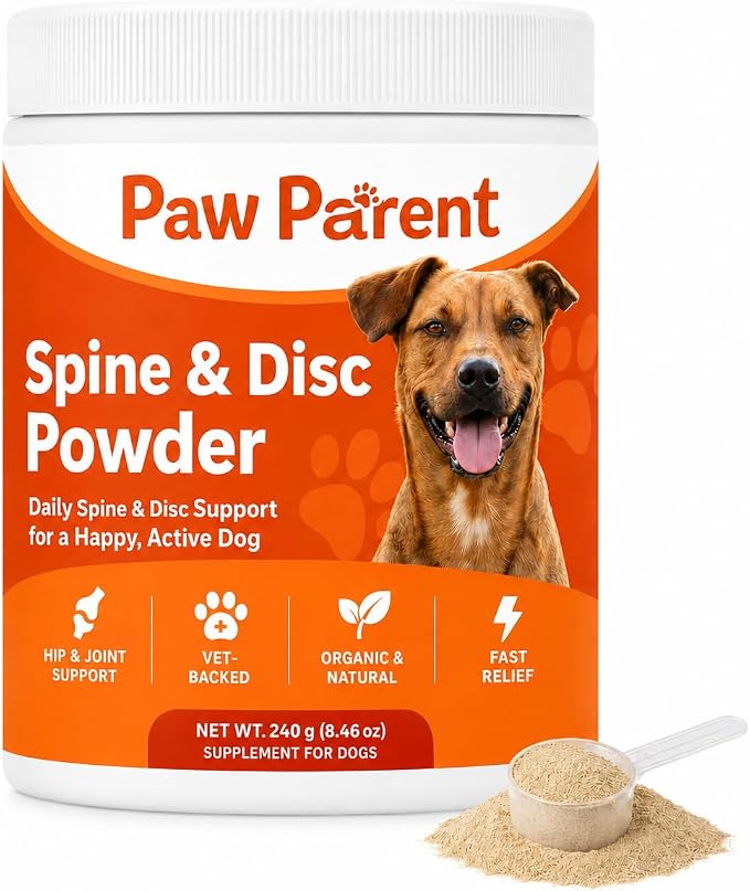 Green Lipped Mussel, Paw Parent Secret Powder, Promotes Healthy Movement and Active Play, Great-Tasting Formula for All Breeds (1pcs)