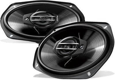 PIONEER G-Series TS-G6930F 6” x 9” 3-Way Speakers (Pair) – 400W Max, Balanced Sound + Smooth Treble, Great Stock Replacement, High-Efficiency Speaker Designed for OEM Power