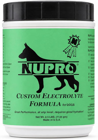 NUPRO® Custom Electrolytes for Dogs | For active and working dogs, Supports hydration and fluid balance, Ideal before and after strenuous activity.