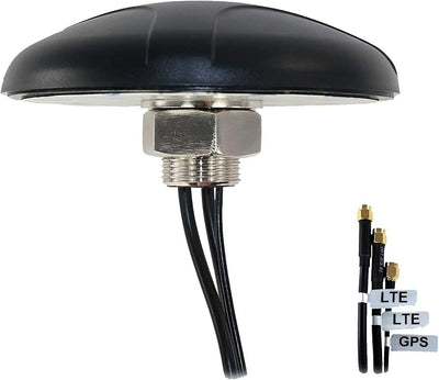 Proxicast 3-in-1 Professional Low-Profile MIMO LTE + GPS Screw Mount Combination Vehicle Antenna Compatible with Cradlepoint, Digi, Peplink and Other Modems/Routers (ANT-500-201)