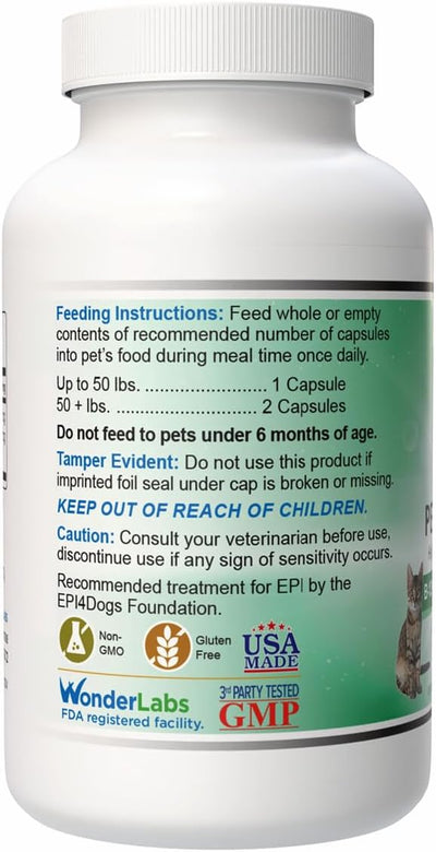 Wonder Laboratories Pet Factor B-12 | Vitamin B-12 in Methylcobalamin Form | Popular in Treatment of EPI in Dogs. 90 Count