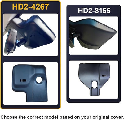 Fitcamx 4K Dash Cam Suitable for Chevy Bolt EV & EUV LT Premier 2022-2024 (HD2-4267) has Auto-Dimming, OEM Look, UHD 2160P Video, Built-in WiFi & APP, Loop Recording, G-Sensor, Plug & Play, 64GB Card