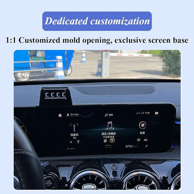 Car Phone Holder for Mercedes Benz GLB/CLA/A-Class Auto Accessories [Only for 10.25" Screen，Include：2020-2024 GLB/CLA & 2019-2022 A-Class] [7" Screen Not usable]