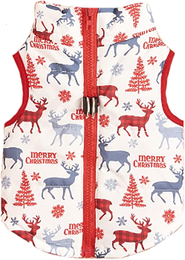 Winter Waterproof Windproof Dog Vest Coat - Warm Jacket for Small Medium Dogs - Not Suitable for Big Dogs - Y-2-elks L