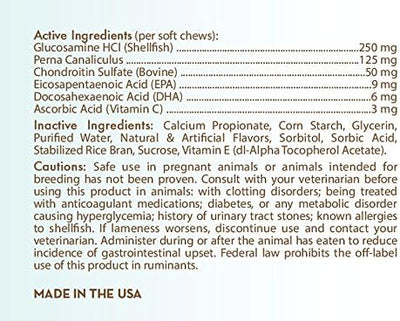 Healthy Breeds Puggle Z-Flex Minis Hip and Joint Support Soft Chews 60 Count