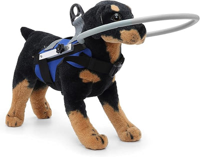Ring Harness for Blind Dog, Lightweight Blind Ring for Pets, Blind Dog Bumper, Bump Guard for Blind Dogs Upgrade Blue Small