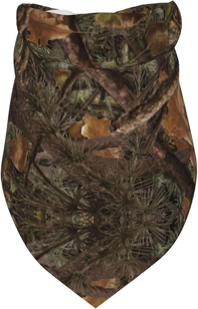 Camouflage Camo Hunting Tropical Jungle Dog Bandana Scarf Triangle Bibs Pet Accessories Cat Kerchief