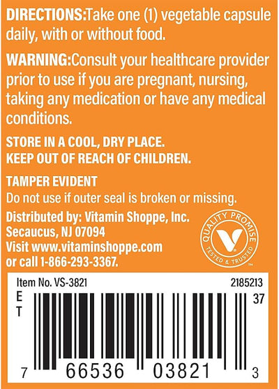 The Vitamin Shoppe Ultimate 10+ Probiotics 13 Billion CFUs, Digestive & Immune Support, Multi-Strain Probiotic Supplement for Men & Women, Gluten Free, Non GMO, Vegetarian, 60 Capsules