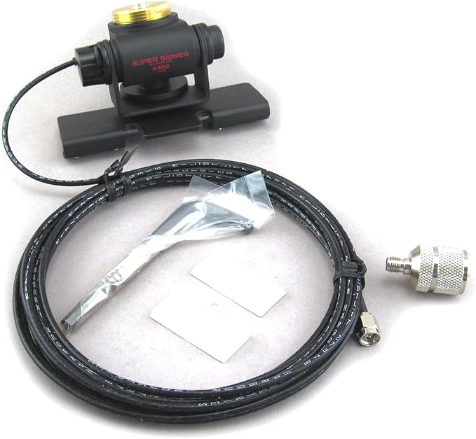 Diamond Antenna K400SNMO K400 Series Trunk and Hatchback Mount Heavy Duty Adjustable Mobile Radio Antenna Mount with NMO Base for Sedan Hatchback and Compact Vehicle Installations