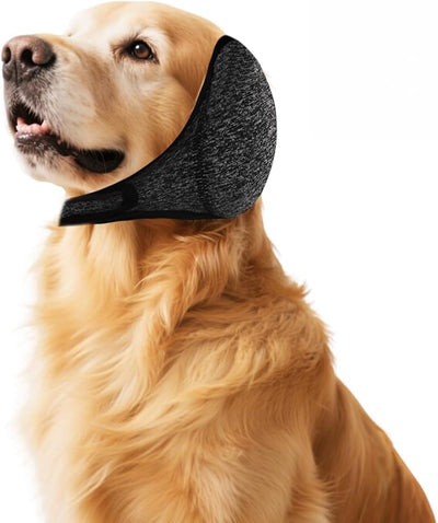 Dog Ear Hematoma Wrap, No Flap Waterproof Ear Cover for Bathing/Swimming, Calming & Noise Reduction