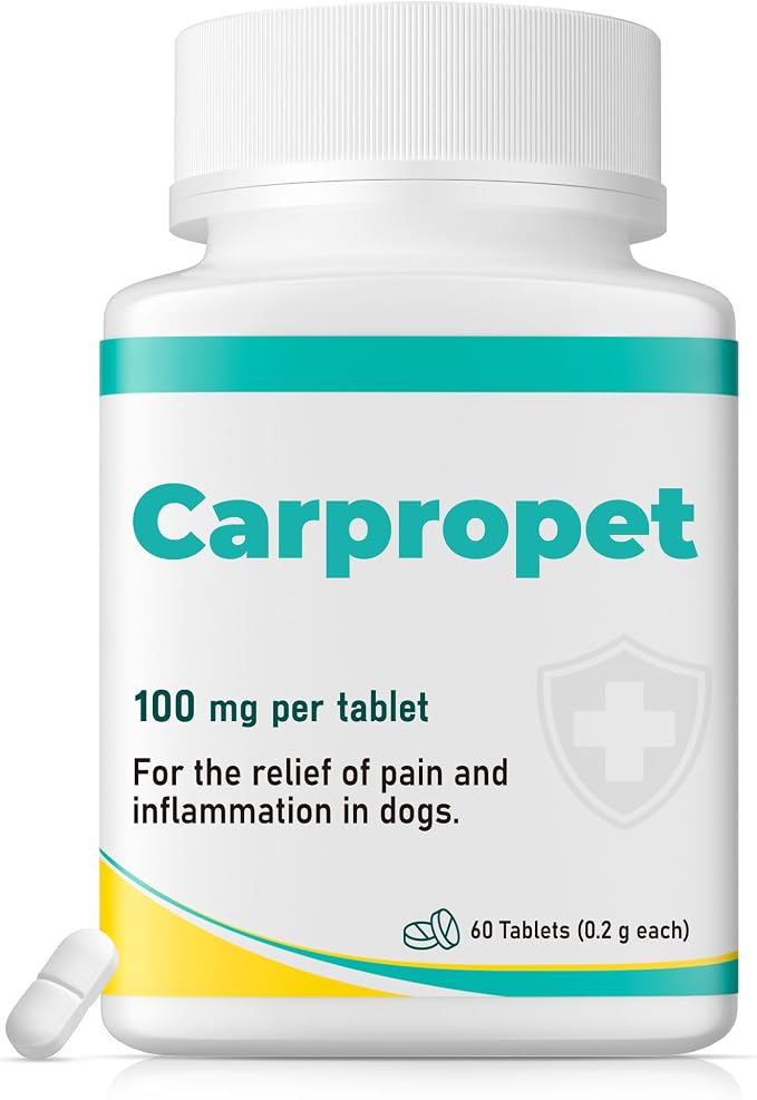 Dog Pain Relief - Joint Support & Mobility for Senior Dogs - Powerful Relief for Medium & Large Dogs - 60 Tablets