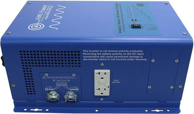 AIMS 1500W 12V Pure Sine Inverter Charger w/Transfer Switch 120V ETL