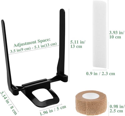 Milisten Dog Ear Stand Up Support Kit: Adjustable Dog Ear Posting Tool for Doberman, German Shepherd - Includes Stand Tool 2 Posts & Non-Marking Tape