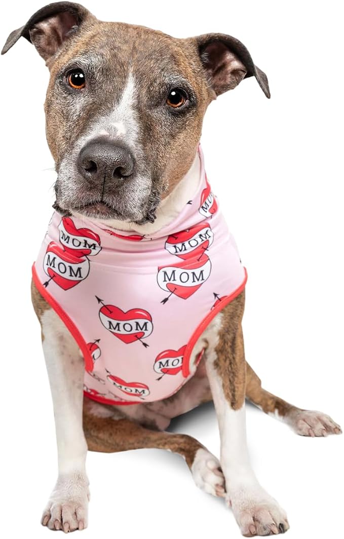 Pittie Clothing Pit Bull Muscle Tee for Dog Breed Dog Shirts Pet Printed Clothes Cool Funny