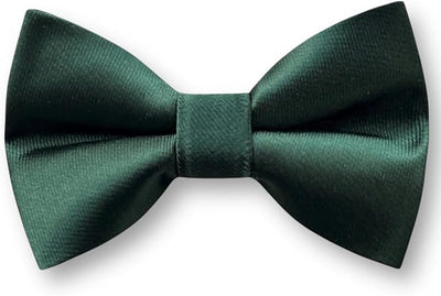 Detachable Dog Bow Tie, Slide-On Pet Bowtie for Collars, Stylish Durable Dog Lover Accessory Small, Medium & Large Dogs (Emerald Green, Large (4.5in Wide))
