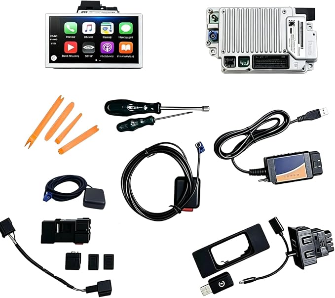 SYNC 2 to SYNC 3 Upgrade Kit Wireless Carplay Explorer SYNC 3.4 APIM NA223 with 8" Touchscreen Diplay Navigation fits for Lincoln Continental 2018