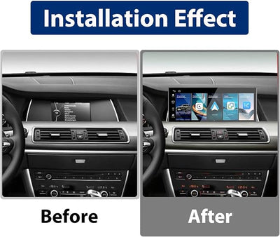 for BMW 5 Series（F07） Gran Turismo (GT) 2010-2012 (CIC) 12.3" Linux CarPlay Android Auto Navigation Stereo GPS Radio Display IPS Touchscreen Headunit Tablet Media Player