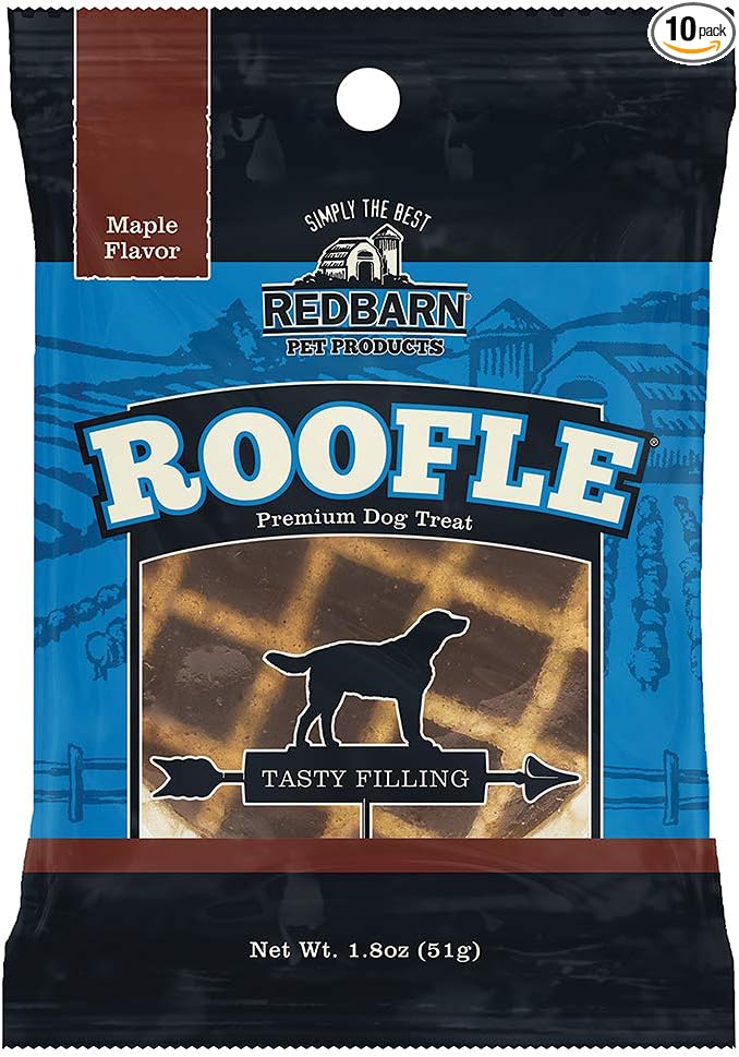 Redbarn Roofle Premium Dog Treats 10 Count