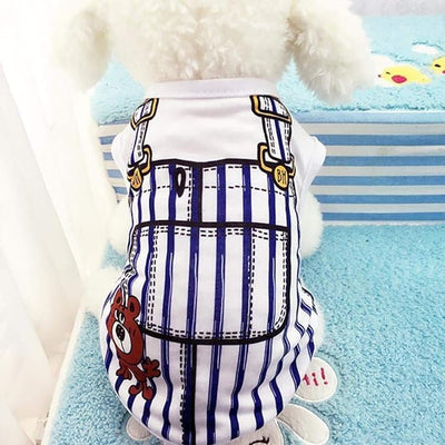 Dog Clothes for Boy Dogs Clothing Summer Medium Dog Clothes Police Frenchie Sweatshirt Kitten Outfits Male Pet Costume