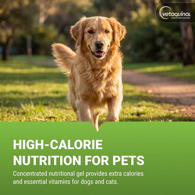 Vetoquinol Nutri-Cal - High-Calorie Nutritional Gel - Supports Daily Nutrition for Picky Eaters - Essential Nutrients & Vitamins for Cats & Dogs - Easy Feeding Oral Gel - 4.25 oz