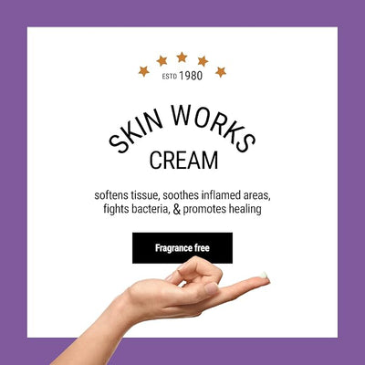 The Coat Handler Skin Works, 4 oz | All Natural Ingredients, Non-Greasy, Soothing and Healing, Softens Calluses, Calms Inflamed Areas, Moisturizes Dry Skin for Pets and Humans